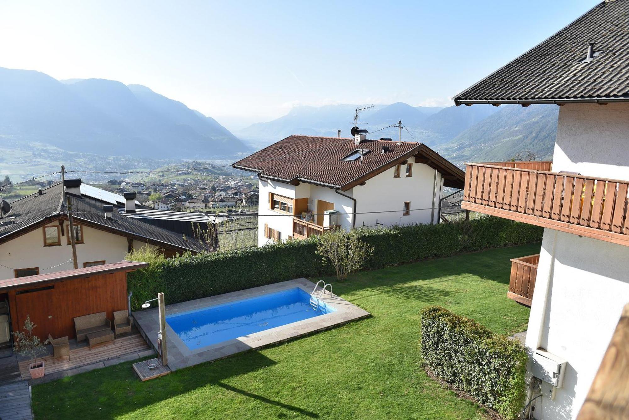 Haus Rosengarten Tirolo Extérieur photo